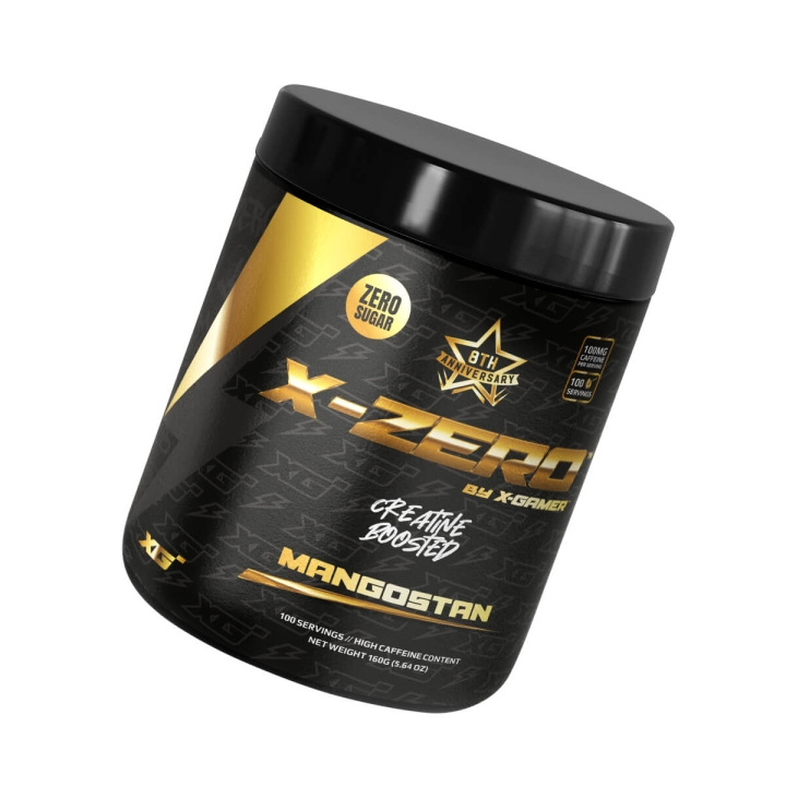 X-GAMER Energy Drink Powder X-Zero 160 gram Mangostan in the group COMPUTERS & PERIPHERALS / GAMING / Energydrinks for gamers at TP E-commerce Nordic AB (D05305)