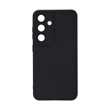 Onsala Back Silicone Touch Recycled Samsung S25 5G Black in the group SMARTPHONE & TABLETS / Phone cases / Samsung at TP E-commerce Nordic AB (D05454)