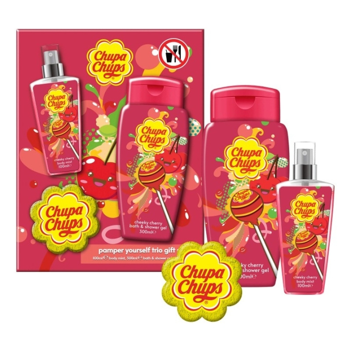 Chupa Chups Giftset Chupa Chups Pamper Yourself Trio in the group BEAUTY & HEALTH / Gift sets / Gift sets for her at TP E-commerce Nordic AB (D05583)