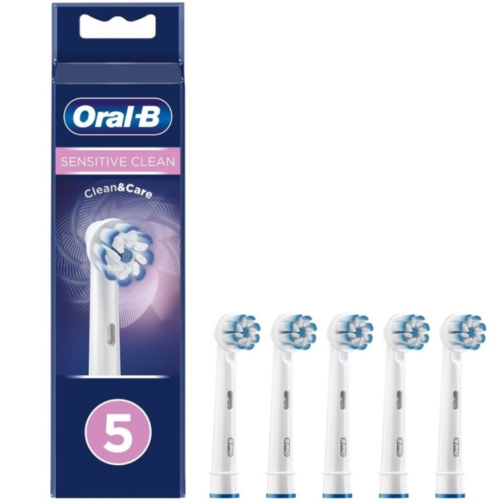 Oral B Sensitive Clean Toothbrush Head 5pc in the group BEAUTY & HEALTH / Oral care / Accessories for electric toothbrushes at TP E-commerce Nordic AB (D05594)