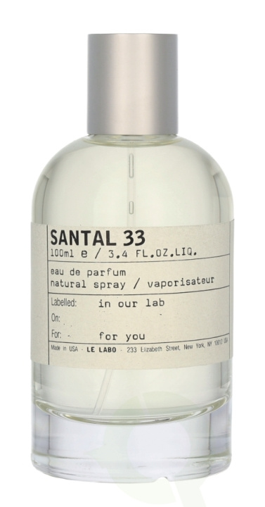 Le Labo Inc Le Labo Grace Santal 33 Edp Spray 100 ml in the group BEAUTY & HEALTH / Fragrance & Perfume / Perfumes / Perfume for her at TP E-commerce Nordic AB (D05934)
