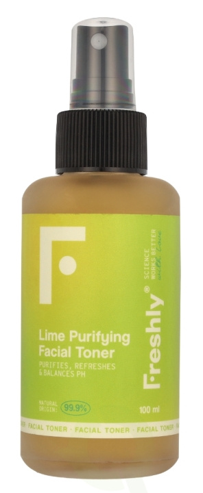 Freshly Cosmetics Lime Purifying Facial Toner 100 ml in the group BEAUTY & HEALTH / Skin care / Face / Face Water & Facemist at TP E-commerce Nordic AB (D05971)
