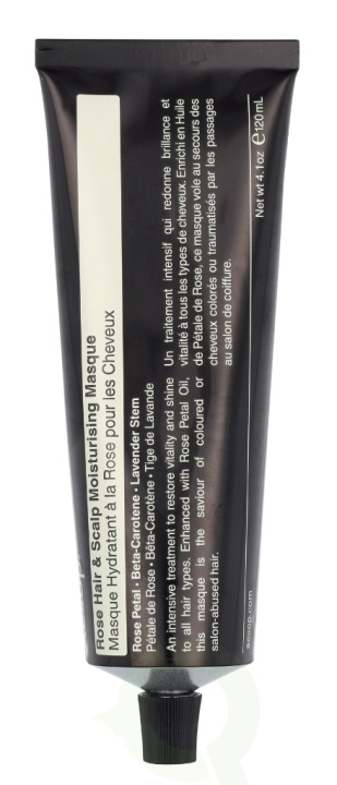 AESOP Rose Hair & Scalp Moisturising Mask 120 ml in the group BEAUTY & HEALTH / Hair & Styling / Hair care / Hair Mask at TP E-commerce Nordic AB (D06097)