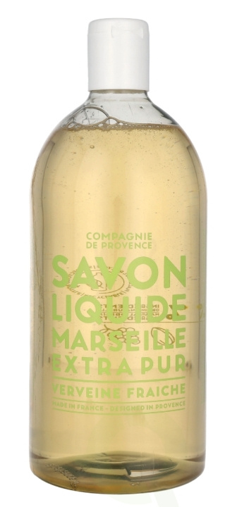 Compagnie De Provence Marseille Liquid Soap 1000 ml Fresh Verbena in the group BEAUTY & HEALTH / Skin care / Body health / Bath & Shower gels at TP E-commerce Nordic AB (D06260)