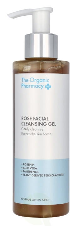 The Organic Pharmacy Rose Facial Cleansing Gel 200 ml in the group BEAUTY & HEALTH / Skin care / Face / Cleaning at TP E-commerce Nordic AB (D06271)