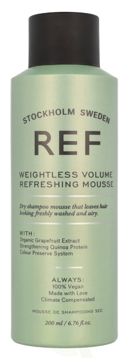 Ref Weightless Volume Refreshing Mousse 200 ml in the group BEAUTY & HEALTH / Hair & Styling / Hair styling / Hair mousse at TP E-commerce Nordic AB (D06274)