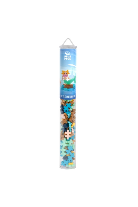 Plus Plus Little Mermaid / 100 pcs Tube (4313) in the group TOYS, KIDS & BABY PRODUCTS / Toys / Building toys / Toy blocks at TP E-commerce Nordic AB (D06626)