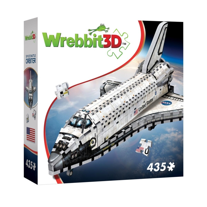 Wrebbit 3D Puzzle - Space Shuttle Orbiter (40970047) in the group Sport, leisure & Hobby / Hobby / Puzzle at TP E-commerce Nordic AB (D06714)