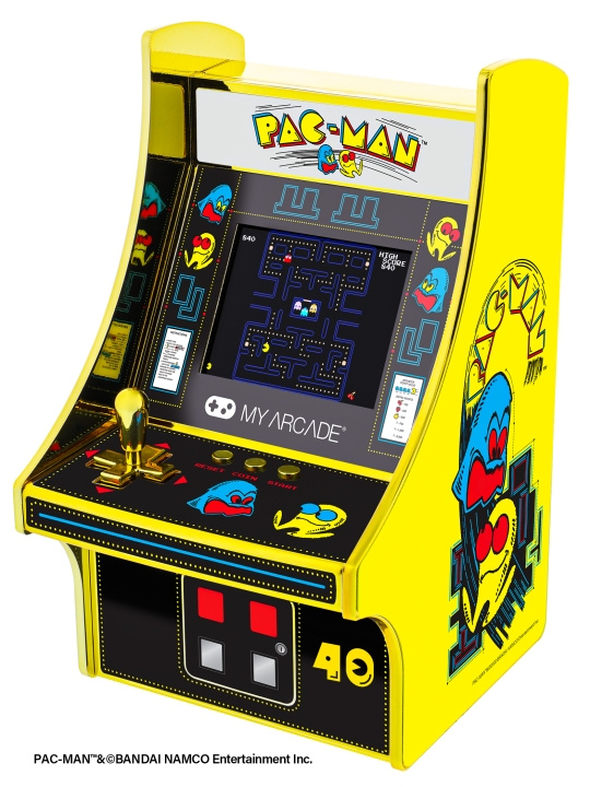 My Arcade Micro Player PacMan 40th Aniversario in the group HOME ELECTRONICS / Game consoles & Accessories / Other games at TP E-commerce Nordic AB (D06722)