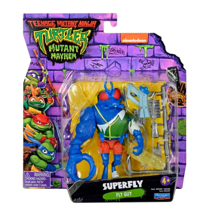 Teenage Mutant Ninja Turtles Turtles Mutant Mayhem - Basic Figures 12cm - Firefly in the group TOYS, KIDS & BABY PRODUCTS / Toys / Figures, Miniatures & accessories at TP E-commerce Nordic AB (D06779)