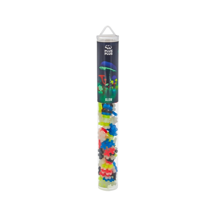 Plus Plus Glow mix / 100 pcs Tube (4282) in the group TOYS, KIDS & BABY PRODUCTS / Toys / Building toys / Toy blocks at TP E-commerce Nordic AB (D06889)