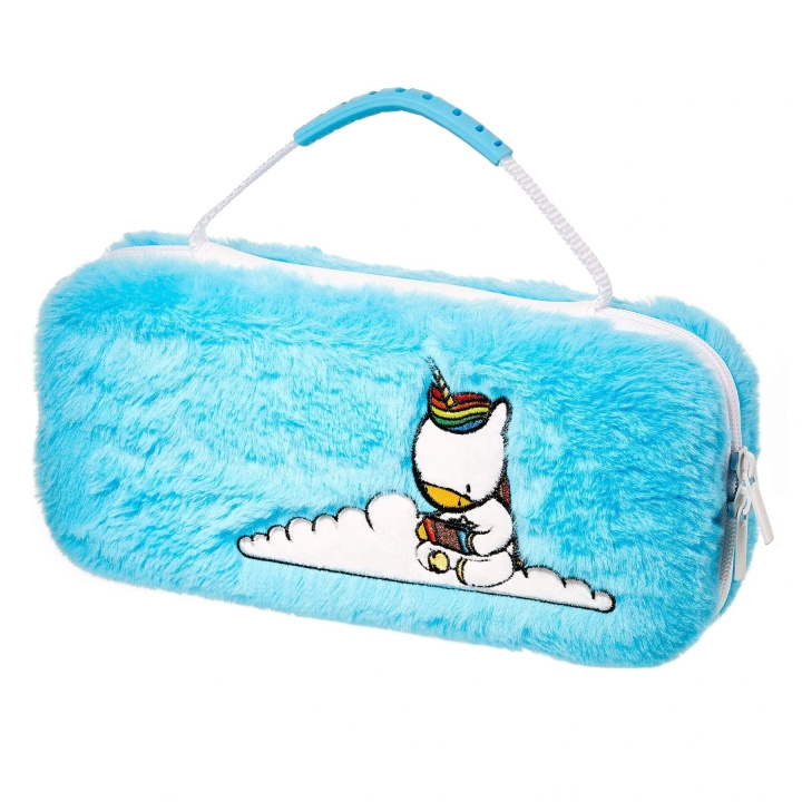 Numskull Nintendo Switch Unicorn Blue Fluffy Carry Case in the group HOME ELECTRONICS / Game consoles & Accessories / Nintendo Switch / Accessories at TP E-commerce Nordic AB (D07021)