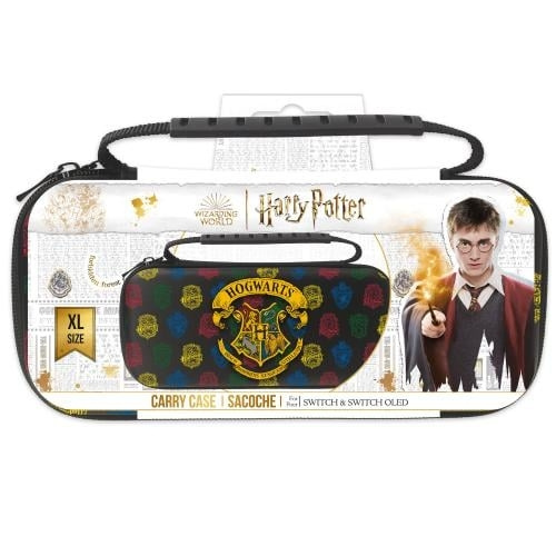 Trade Invaders Harry Potter - XL Case for Switch and Switch Oled - multicolor - 4 houses in the group HOME ELECTRONICS / Game consoles & Accessories / Nintendo Switch / Accessories at TP E-commerce Nordic AB (D07235)