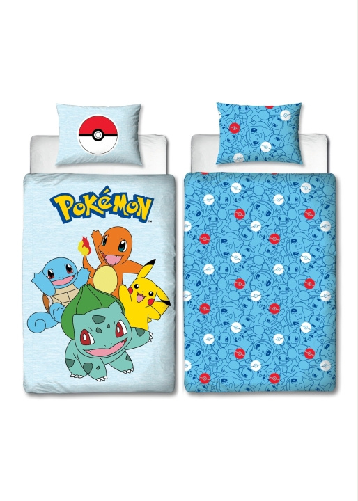 Pokémon Bed Linen - Adult Size 140 x 200 cm - Pokemon (POK553) in the group TOYS, KIDS & BABY PRODUCTS / Children\'s textiles / Bedding / Bedsets for Juniors at TP E-commerce Nordic AB (D07330)