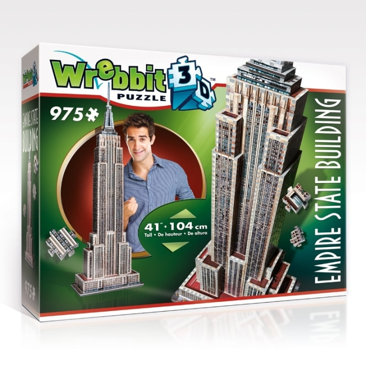 Wrebbit 3D Puzzle - Empire State Building (40970027) in the group Sport, leisure & Hobby / Hobby / Puzzle at TP E-commerce Nordic AB (D07428)