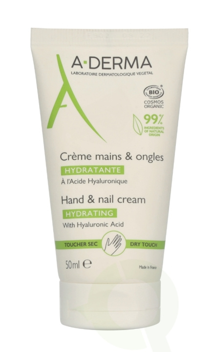 A-Derma Hydrating Hand & Nail Cream 50 ml in the group BEAUTY & HEALTH / Manicure / Pedicure / Hand Creams at TP E-commerce Nordic AB (D07808)