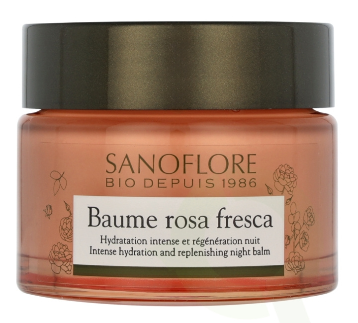 Sanoflore Sanaflore Baume Rosa Fresca Night Balm 50 ml in the group BEAUTY & HEALTH / Skin care / Face / Night cream at TP E-commerce Nordic AB (D08223)
