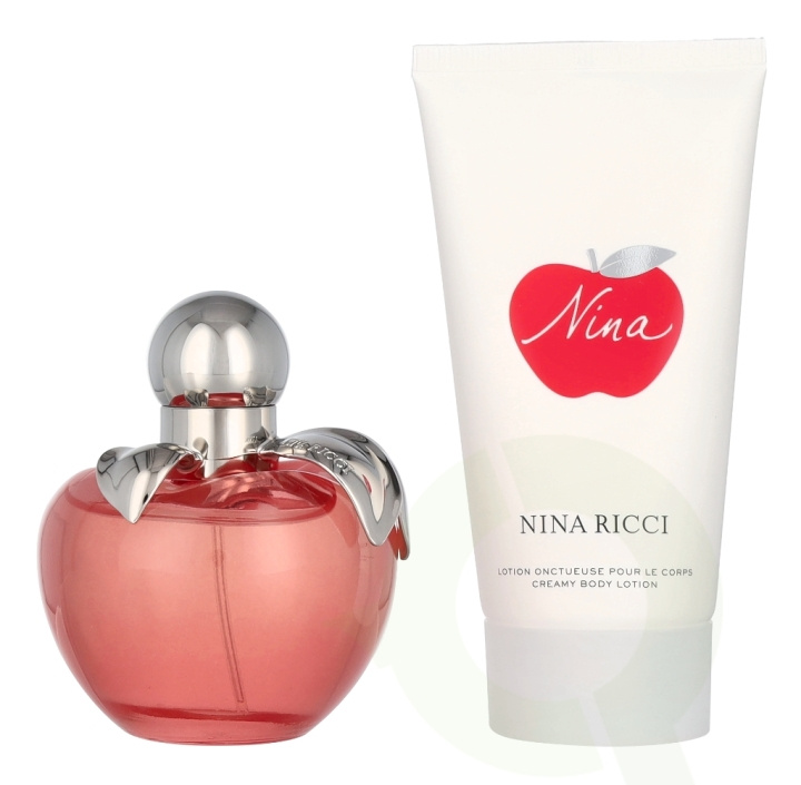 Nina Ricci Nina Giftset 125 ml Edt Spray 50ml/Body Lotion 75ml in the group BEAUTY & HEALTH / Gift sets / Gift sets for her at TP E-commerce Nordic AB (D08261)