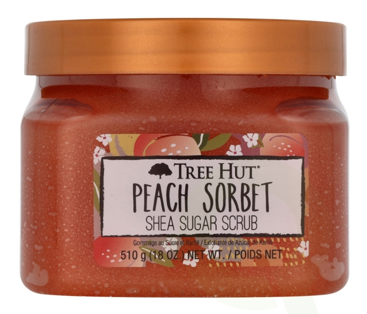 Tree Hut Shea Sugar Scrub 510 g Peach Sorbet in the group BEAUTY & HEALTH / Skin care / Face / Scrub / Peeling at TP E-commerce Nordic AB (D08357)