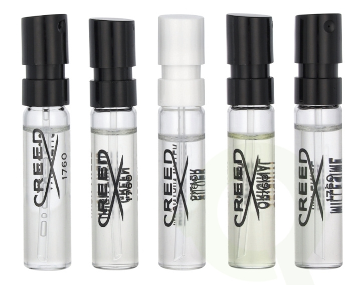 Creed Men\'s Classic Set Sample 8.5 ml Aventus 1,7ml/ Silver 1,7ml/Green 1,7ml/Orginal 1,7ml/V.Imerial 1,7ml in the group BEAUTY & HEALTH / Fragrance & Perfume / Perfumes / Perfume for him at TP E-commerce Nordic AB (D08362)