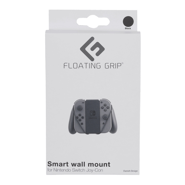 FLOATING GRIP Nintendo Switch Joy-Con Wall Mount Black/Grey in the group HOME ELECTRONICS / Game consoles & Accessories / Nintendo Switch / Accessories at TP E-commerce Nordic AB (D08475)