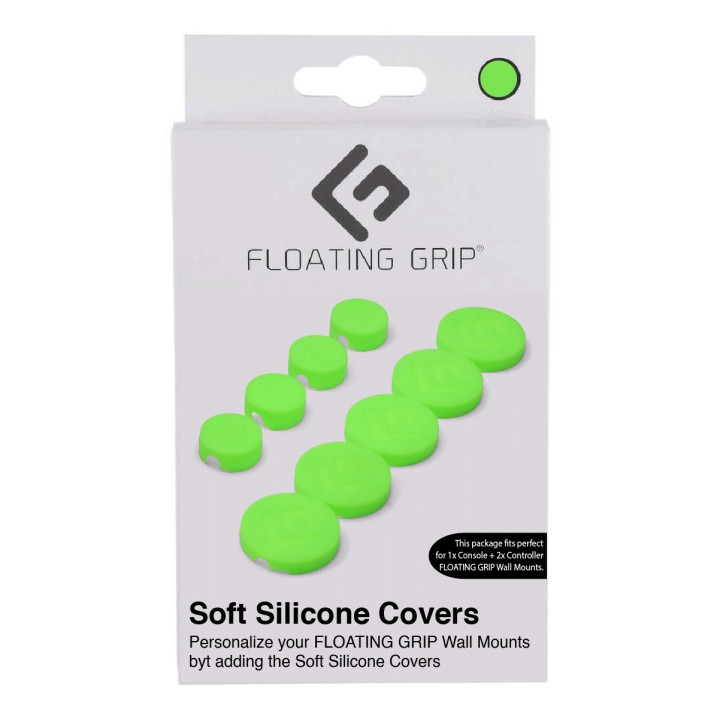 FLOATING GRIP Wall Mount Covers (Green) in the group COMPUTERS & PERIPHERALS / GAMING / Gaming accessories at TP E-commerce Nordic AB (D08491)