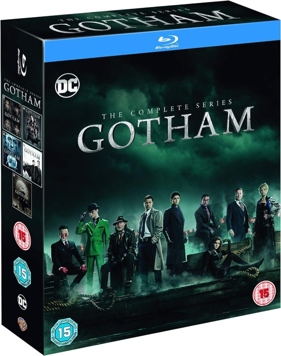 Gotham Seasons 1 to 5 Complete Collection Blu-Ray in the group HOME ELECTRONICS / Audio & Picture / TV & Accessories / Movies / Blu-ray at TP E-commerce Nordic AB (D08556)