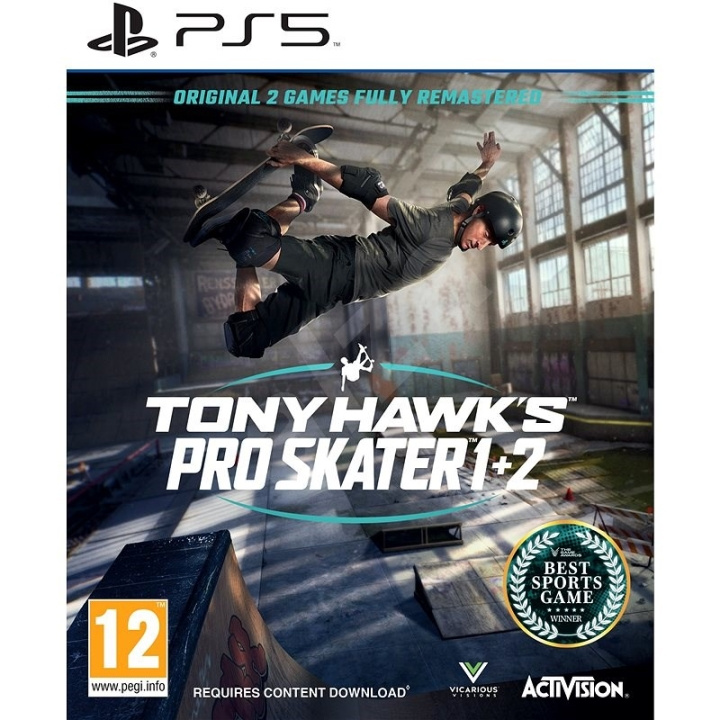 Tony Hawk\'s Pro Skater 1+2 (PS5) in the group HOME ELECTRONICS / Game consoles & Accessories / Sony PlayStation 5 / Games at TP E-commerce Nordic AB (D08810)