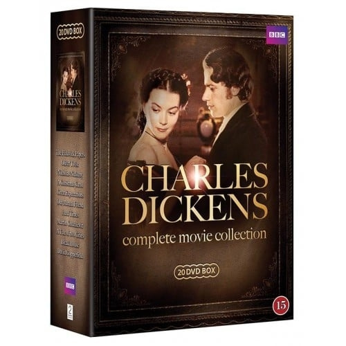 Charles Dickens - Complete Movie Collection - 20 DVD box set in the group HOME ELECTRONICS / Audio & Picture / TV & Accessories / Movies / DVD at TP E-commerce Nordic AB (D08870)