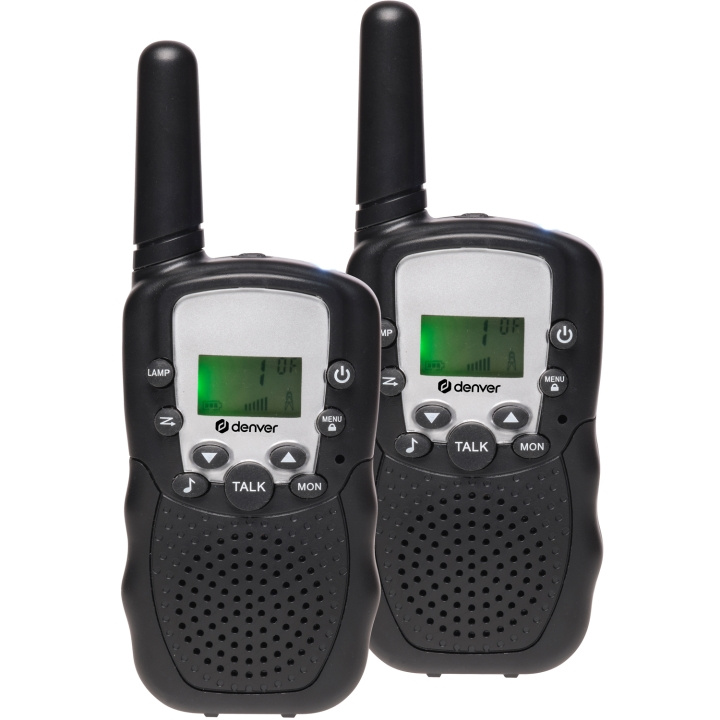 Denver Walkie Talkie set with two handsets included in the group Sport, leisure & Hobby / Outdoor recreation / Walkie-talkies at TP E-commerce Nordic AB (D09100)