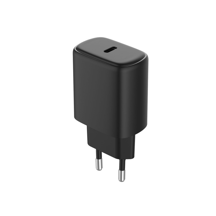 Gear Charger 220V 1xUSB-C Pd 20W Black in the group SMARTPHONE & TABLETS / Chargers & Cables / Wall charger / Wall charger USB-C at TP E-commerce Nordic AB (D09187)