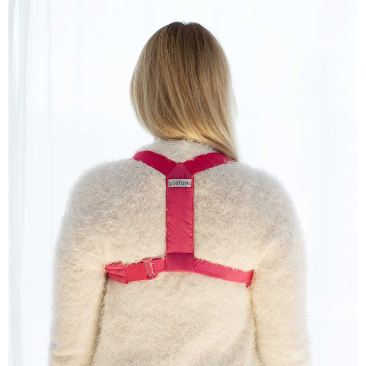 SWEDISH POSTURE Flexi Posture Brace Pink L-XL in the group BEAUTY & HEALTH / Health care / Other at TP E-commerce Nordic AB (D09198)