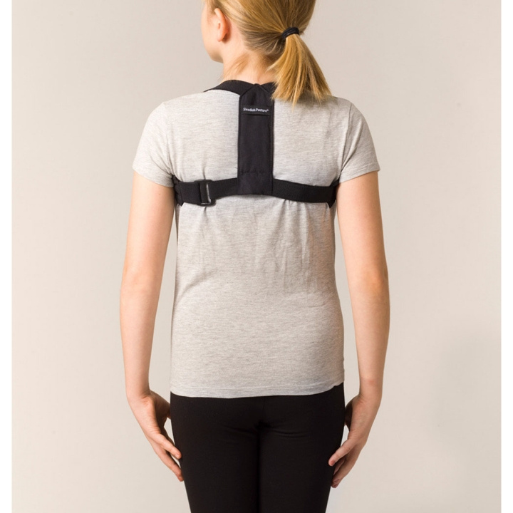 SWEDISH POSTURE Junior 6-12 Years Black Posture Brace in the group BEAUTY & HEALTH / Health care / Other at TP E-commerce Nordic AB (D09204)