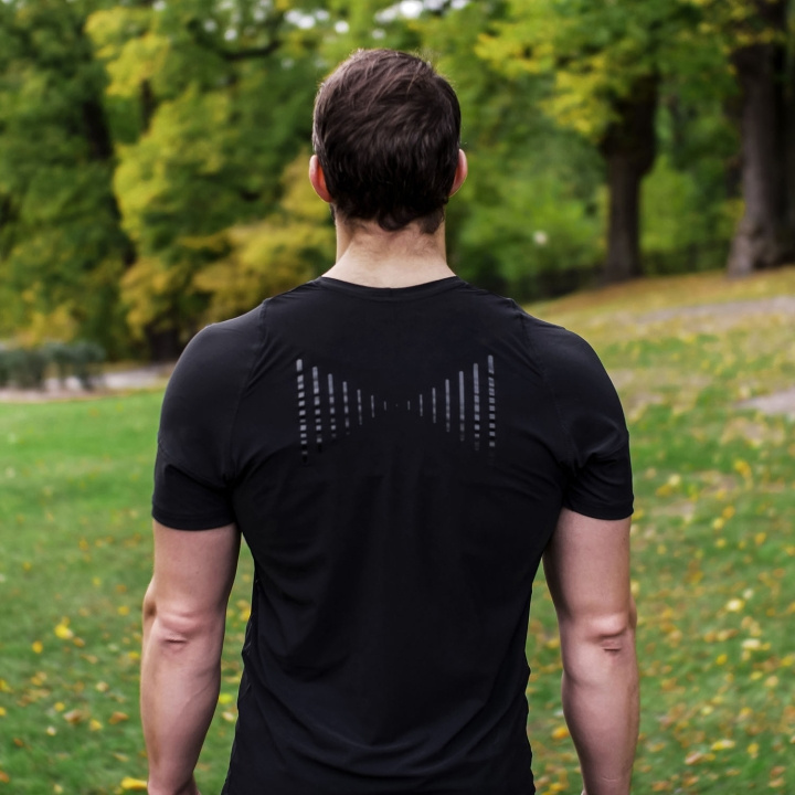 SWEDISH POSTURE Reminder Posture T-shirt Man Black M in the group Sport, leisure & Hobby / Accessories / T-shirts at TP E-commerce Nordic AB (D09216)