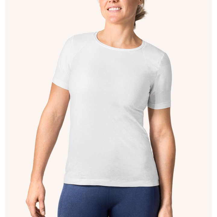 SWEDISH POSTURE Alignment Posture T-shirt Cotton Woman White XS in the group Sport, leisure & Hobby / Accessories / T-shirts at TP E-commerce Nordic AB (D09229)
