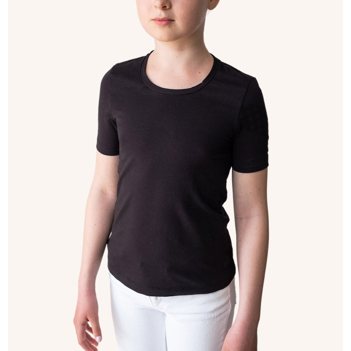 SWEDISH POSTURE Alignment Posture T-shirt Cotton Kids Blackt S in the group Sport, leisure & Hobby / Accessories / T-shirts at TP E-commerce Nordic AB (D09240)