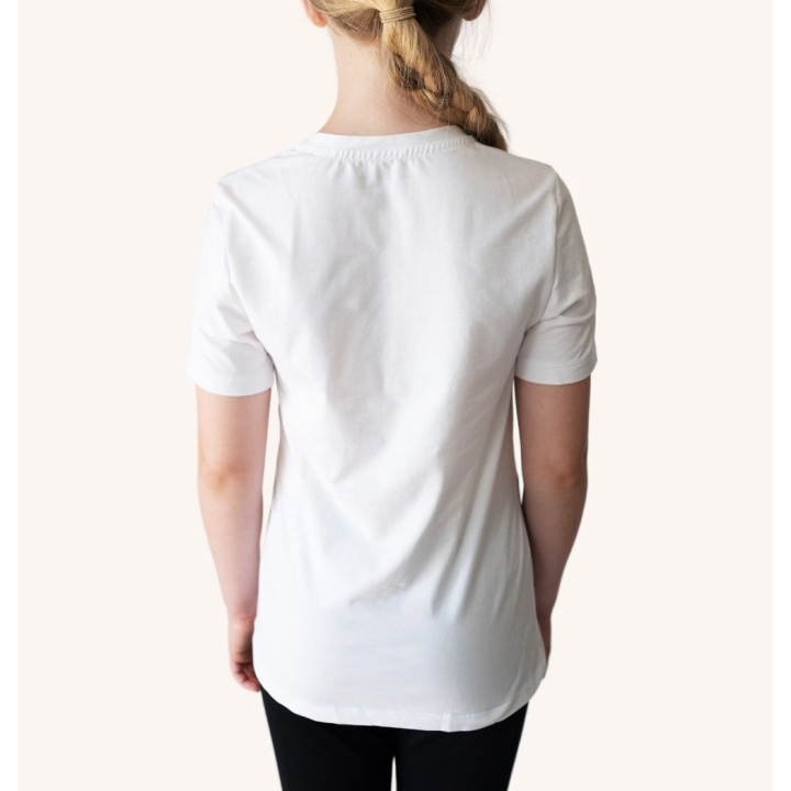 SWEDISH POSTURE Alignment Posture T-shirt Cotton Kids White XXXS in the group Sport, leisure & Hobby / Accessories / T-shirts at TP E-commerce Nordic AB (D09241)