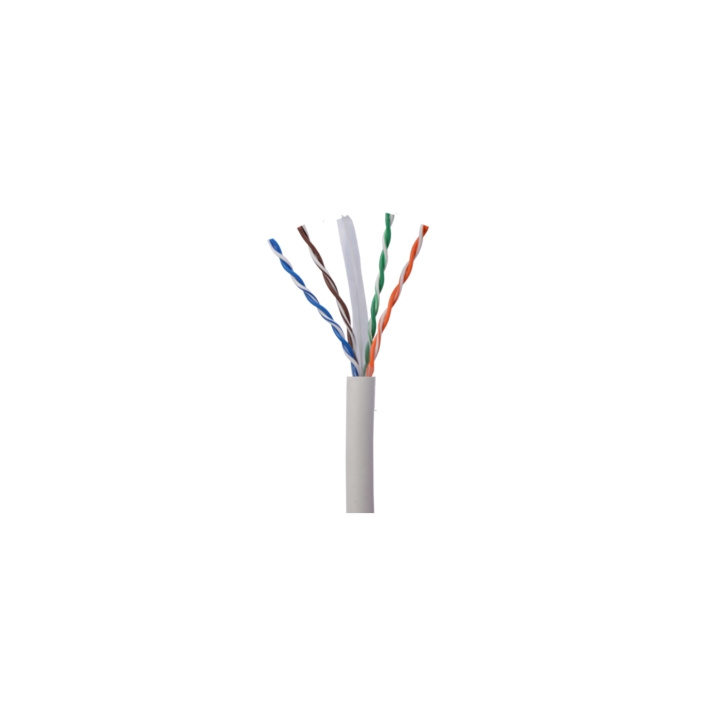 North Networkcable Cat6A UTP White 80m no RJ45 Solid 10Gb/s 500MHz 24awg CM in the group COMPUTERS & PERIPHERALS / Computer cables / Network cables / Cat6 at TP E-commerce Nordic AB (D09260)