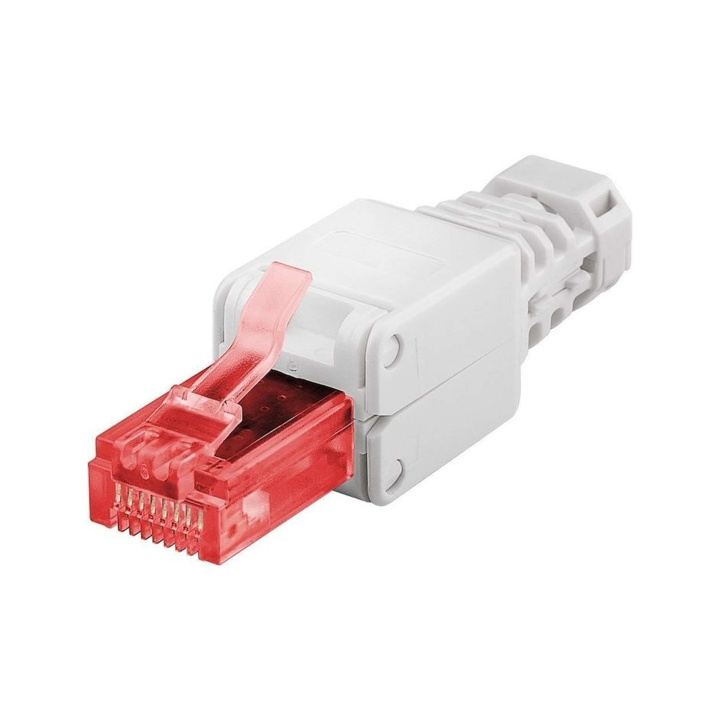 North RJ45 contact for Cat6 2pack 8p8c Toolless Mounting in the group COMPUTERS & PERIPHERALS / Computer cables / Network cables / Adapters & Conductor joints at TP E-commerce Nordic AB (D09261)