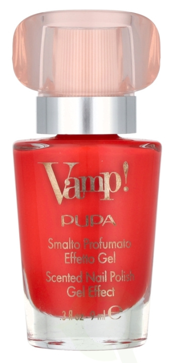 Pupa Milano Pupa Vamp! Scented Nail Polish 9 ml #111 Radiant Coral in the group BEAUTY & HEALTH / Manicure / Pedicure / Nail polish at TP E-commerce Nordic AB (D09328)