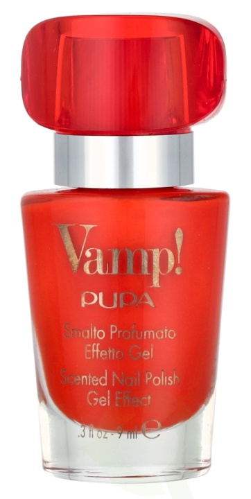 Pupa Milano Pupa Vamp! Scented Nail Polish 9 ml #210 Sexy Orange in the group BEAUTY & HEALTH / Manicure / Pedicure / Nail polish at TP E-commerce Nordic AB (D09391)