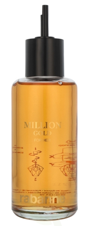 Paco Rabanne Million Gold For Her Edp Spray Refill 200 ml in the group BEAUTY & HEALTH / Fragrance & Perfume / Perfumes / Perfume for her at TP E-commerce Nordic AB (D09452)