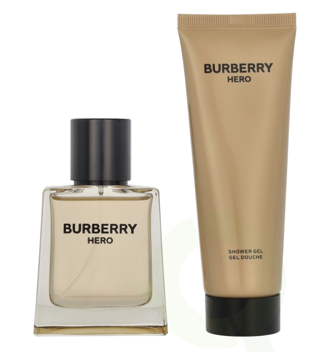 Burberry Hero Giftset 125 ml Edt Spray 50ml/Shower Gel 75ml in the group BEAUTY & HEALTH / Gift sets / Gift sets for him at TP E-commerce Nordic AB (D09473)