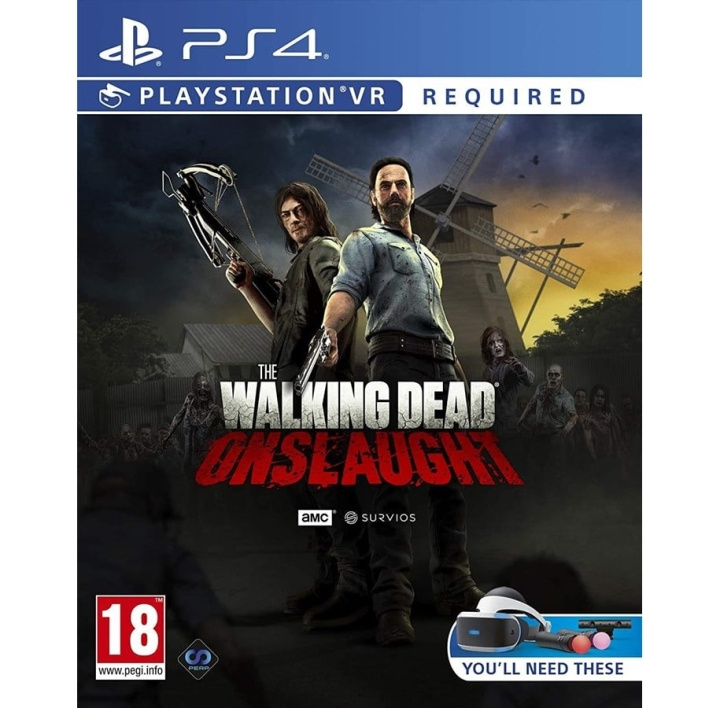 The Walking Dead Onslaught VR (PS4) in the group HOME ELECTRONICS / Game consoles & Accessories / Sony PlayStation 4 / Games at TP E-commerce Nordic AB (D09786)