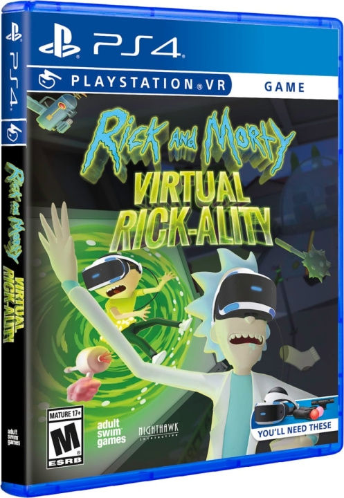 Rick and Morty Virtual Rick-Ality (PS4) in the group HOME ELECTRONICS / Game consoles & Accessories / Sony PlayStation 4 / Games at TP E-commerce Nordic AB (D09854)