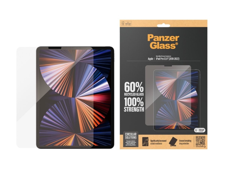 PanzerGlass Apple 12.9-inch iPad Pro (3. generation, 4. generation, 5. generation, 6. generation) in the group SMARTPHONE & TABLETS / Tablet cases / Apple iPad at TP E-commerce Nordic AB (D10180)