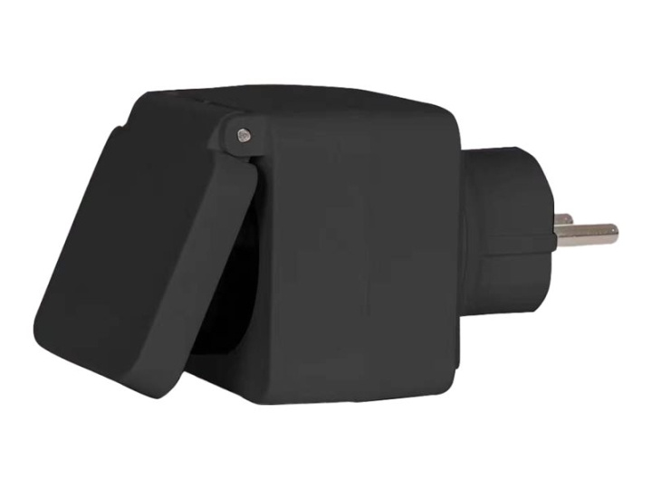 Denver PLO-108 Black in the group HOME, HOUSEHOLD & GARDEN / Smart home / Smart plugs at TP E-commerce Nordic AB (D10213)