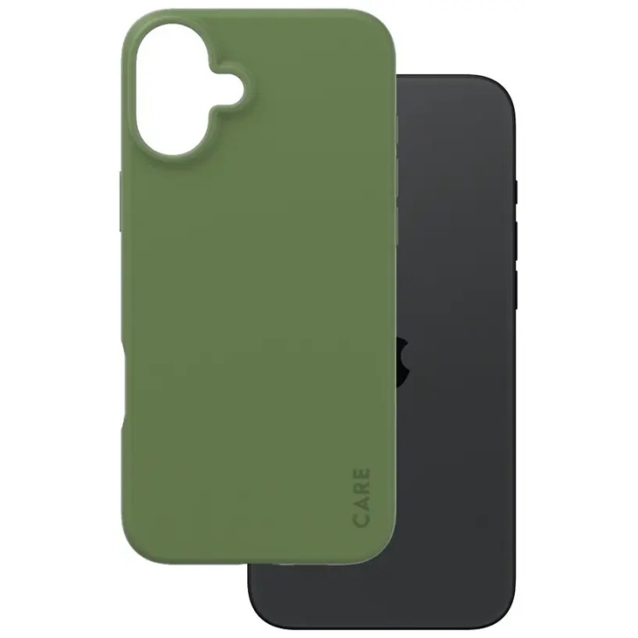 PanzerGlass CARE Fashionable Case for iPhone 16 Plus Green in the group SMARTPHONE & TABLETS / Phone cases / Apple / iPhone 16 at TP E-commerce Nordic AB (D10260)