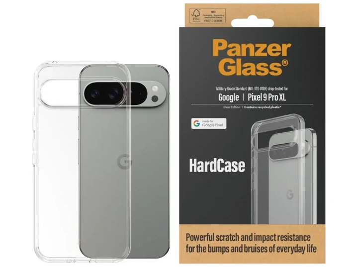 PanzerGlass HardCase Shell Google Pixel 9 Pro XL, Transparent in the group SMARTPHONE & TABLETS / Phone cases / Google at TP E-commerce Nordic AB (D10278)