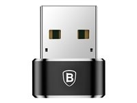 Baseus USB-C adapter Black in the group COMPUTERS & PERIPHERALS / Computer cables / USB / USB-A / Adapters at TP E-commerce Nordic AB (D10282)